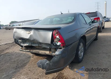 2006 Chevrolet Monte Carlo Lt из США, поврежденный, VIN 2G1WM15K369213787